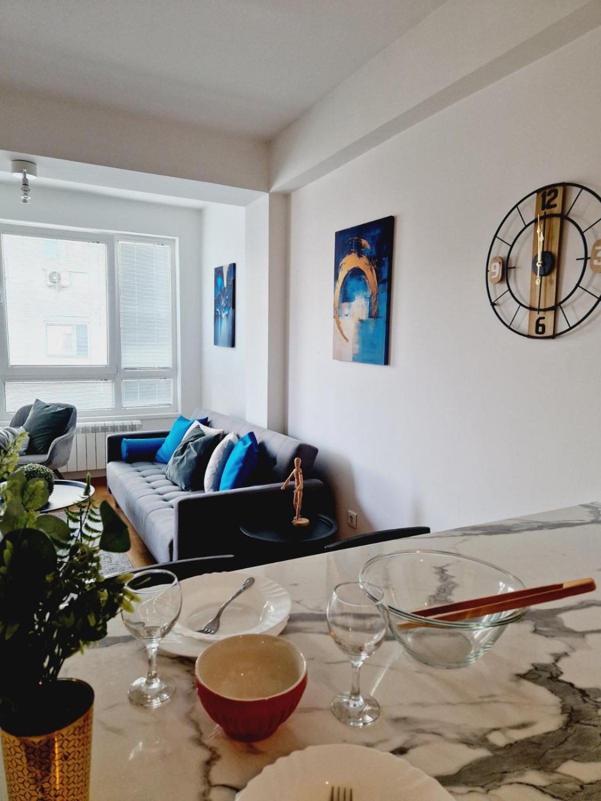 Kamche Lux Apartment Skopje Eksteriør bilde