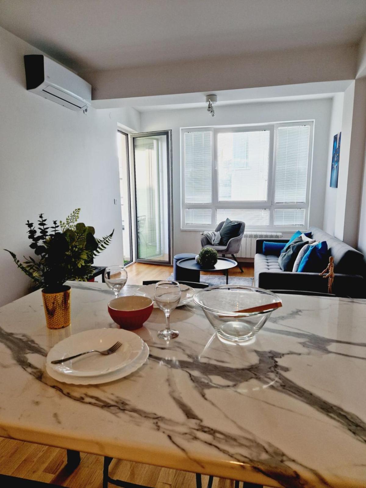 Kamche Lux Apartment Skopje Eksteriør bilde